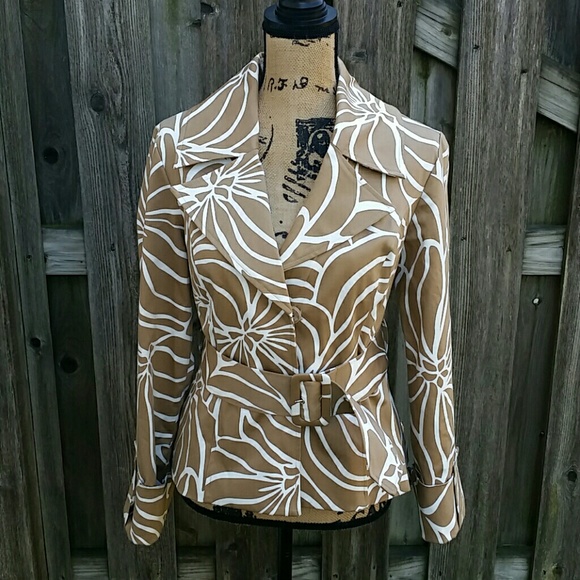 INC International Concepts Jackets & Blazers - INC International Concepts Print Blazer Jacket